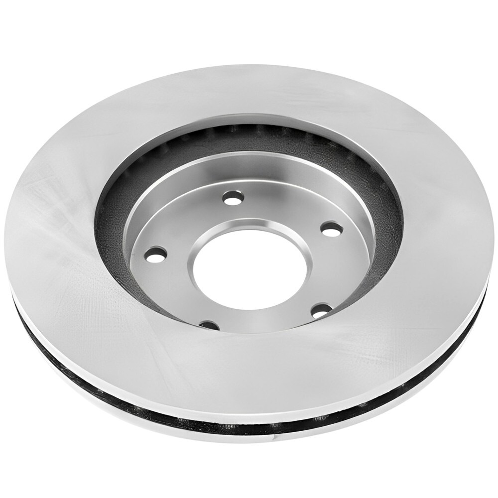 Front Vented & Rear Solid Disc Brake Rotors With Pads for Nissan Maxima 01-00