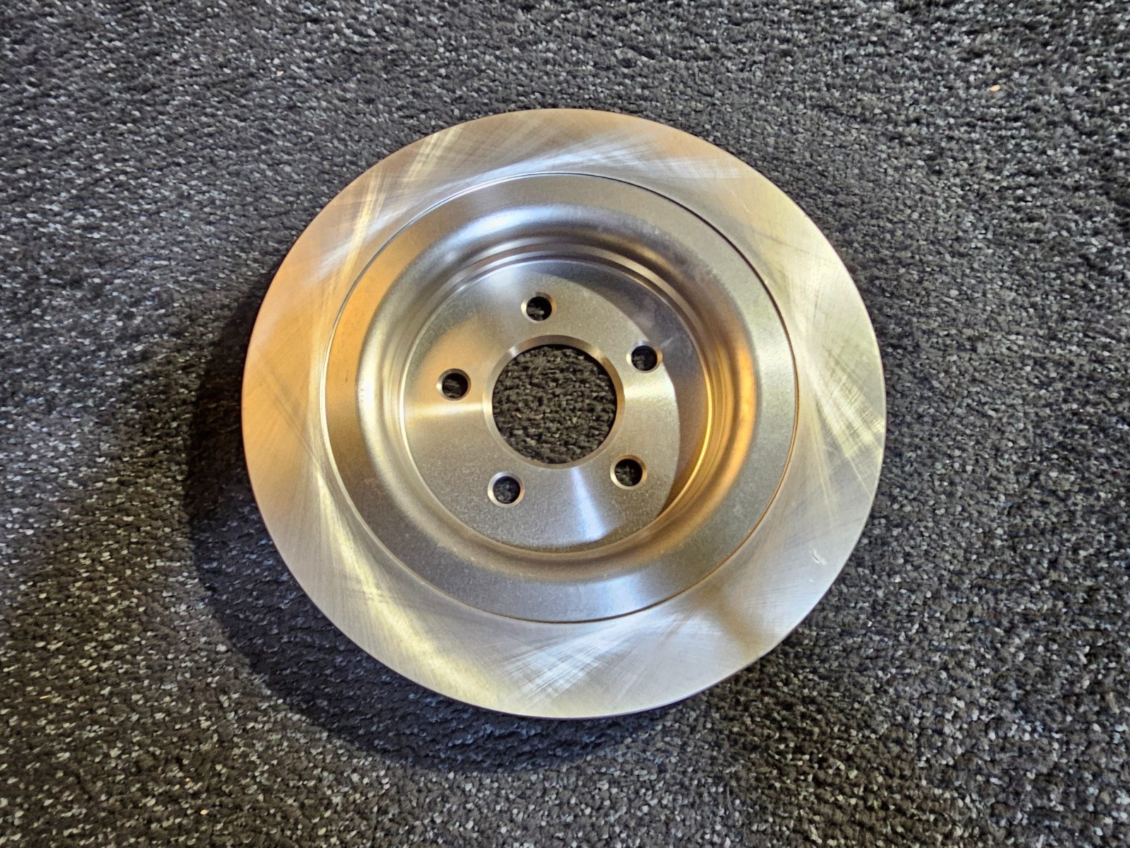PowerStop AR85160 Plain Surface Rear Brake Rotor Fits 2015-2023 Ford Mustang