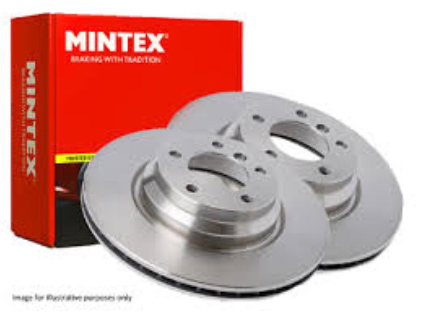 For Vauxhall Brake Discs Pair Front Vented MDC1454 240 mm Diameter Mintex New