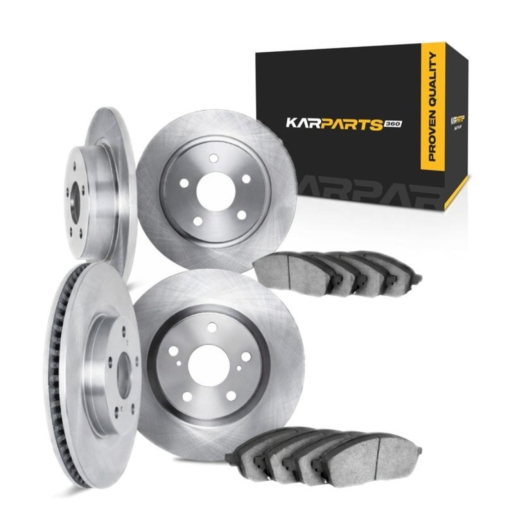 For Mercedes-Benz E55 AMG/E320/E500 2004 2005 Brake Rotor Set Front And Rear