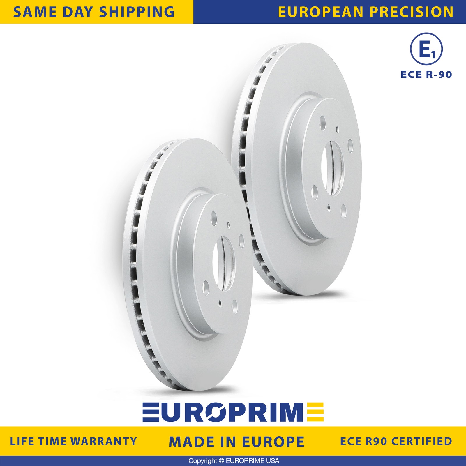 10.04 inch Front Disc Brake Rotors Set for 04-06 Scion xA 04-06 xB Replacement