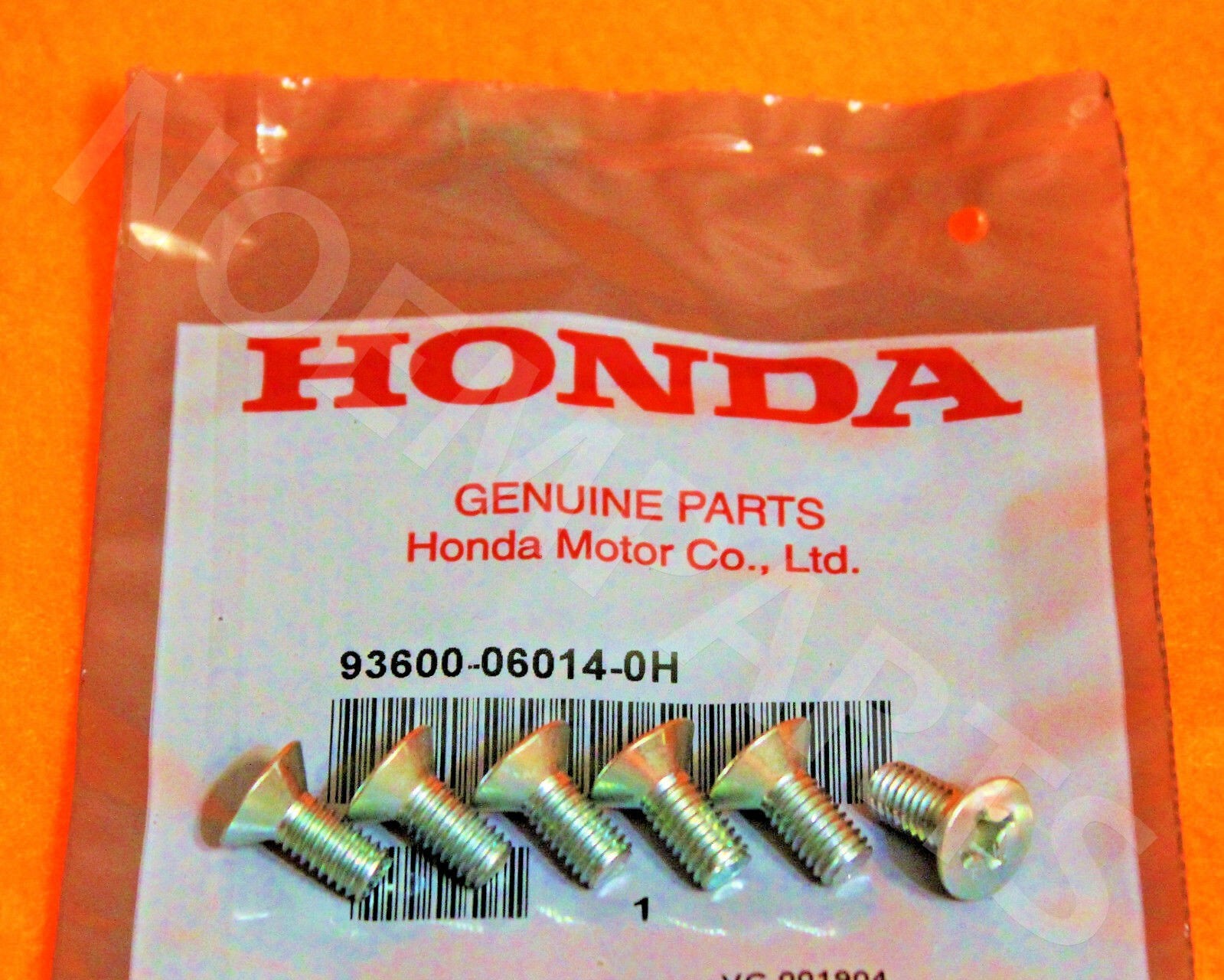 6 x Genuine OEM Honda Acura Disc Brake Retaining Rotor Screws 6 pcs