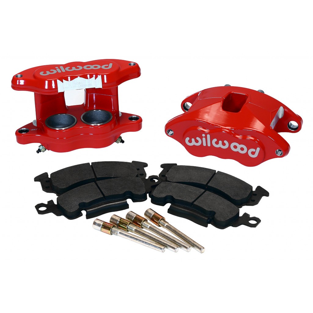 Wilwood Caliper Brake Kit D52 Front – Red 2.00in Piston – 1.04in Rotor