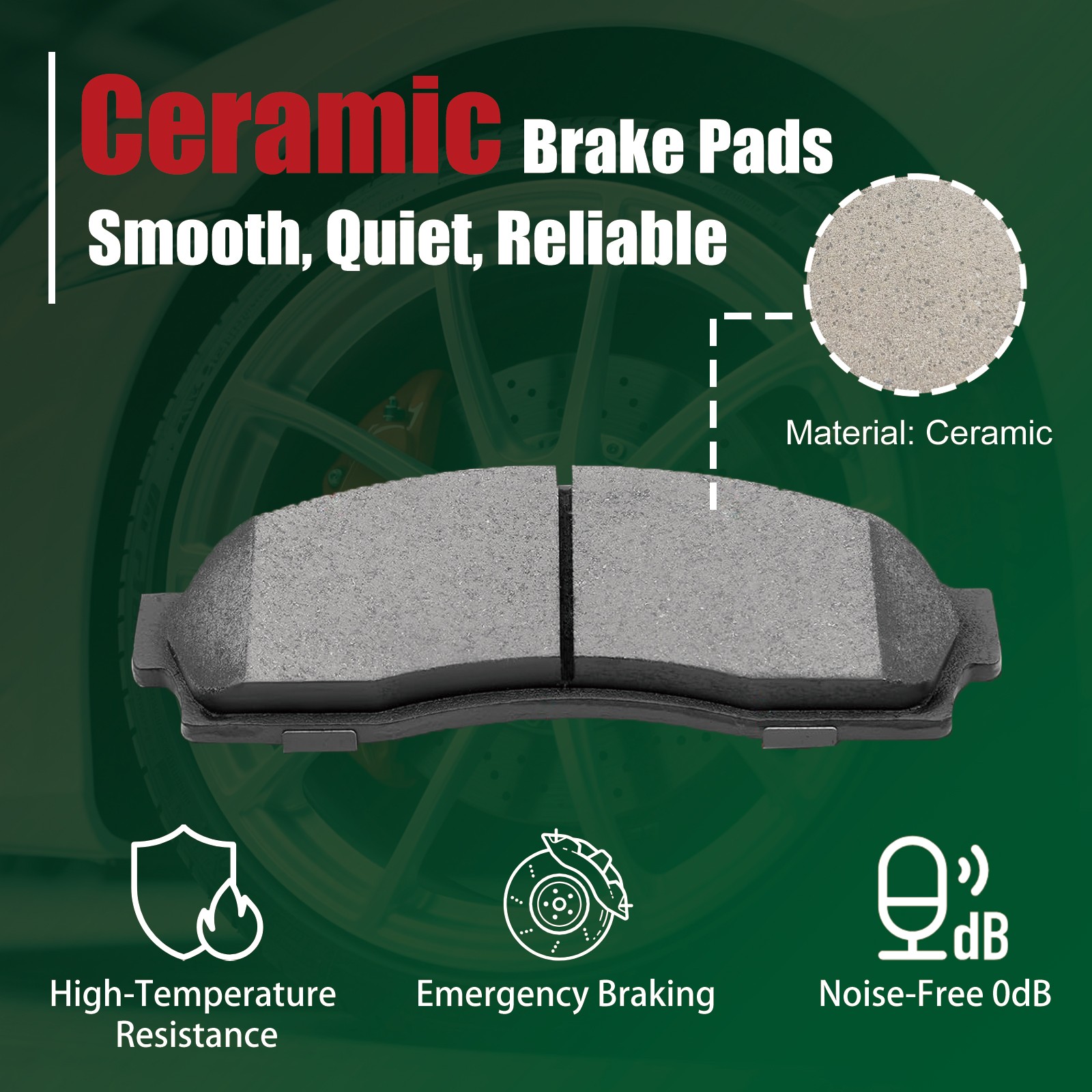 312mm Front Drilled Brake Rotors + Ceramic Pads for 2010 – 2013 BMW 328i xDrive