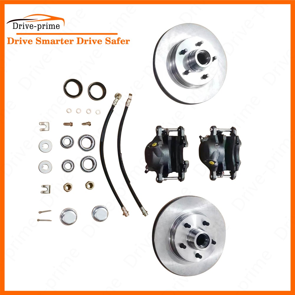 For 1960-70 Chevy C10 Front Truck Disc Brake Conversion Wheel Component Kit 5Lug