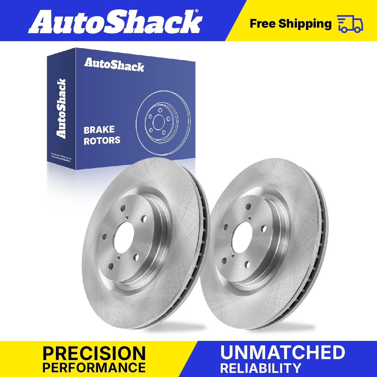 Front Brake Rotors Pair for Subaru, Forester 2019-2025, AWD H4 2.5L