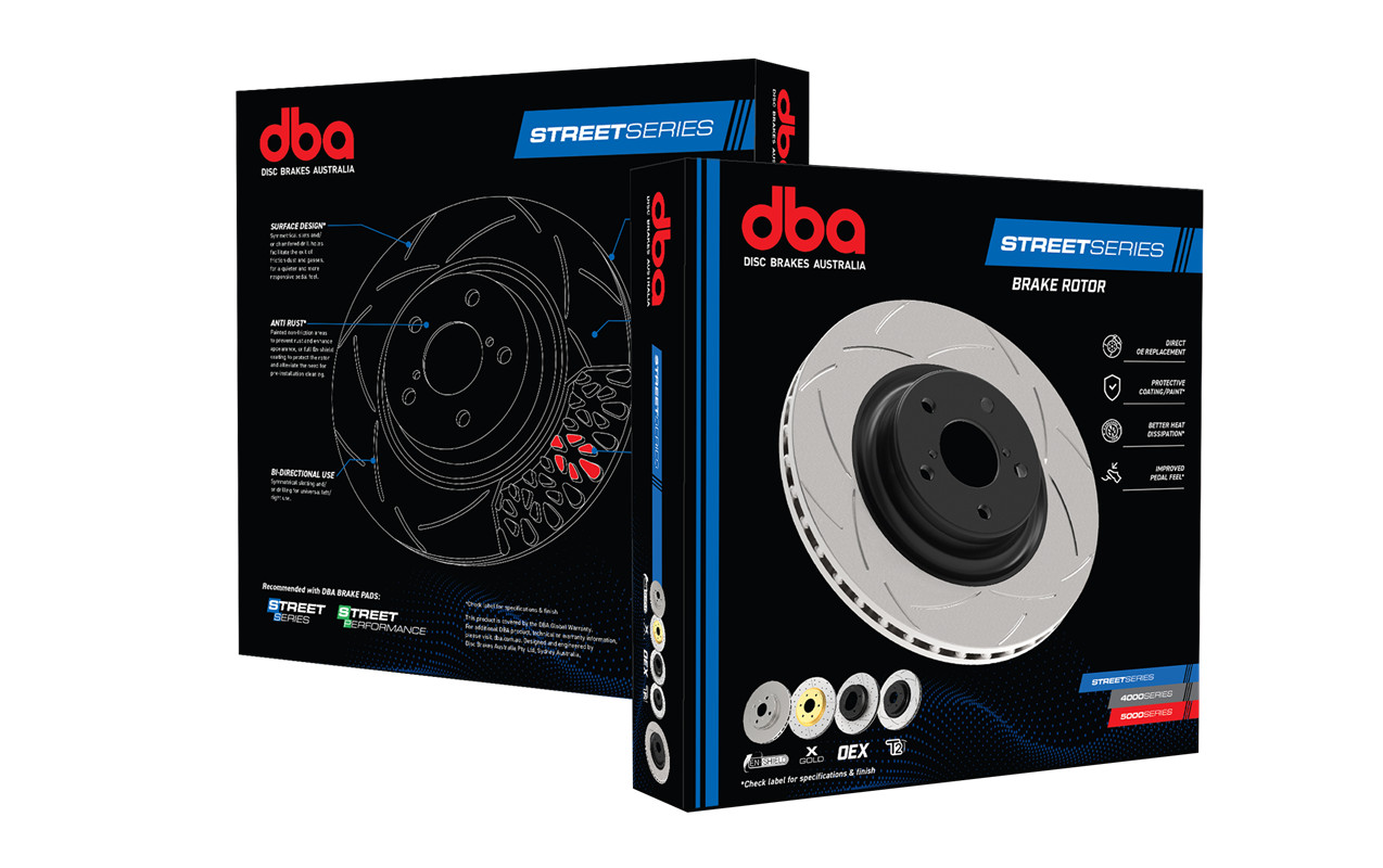BMW M340i G20 Front 374mm DBA T2 Grooved Brake Discs Pair