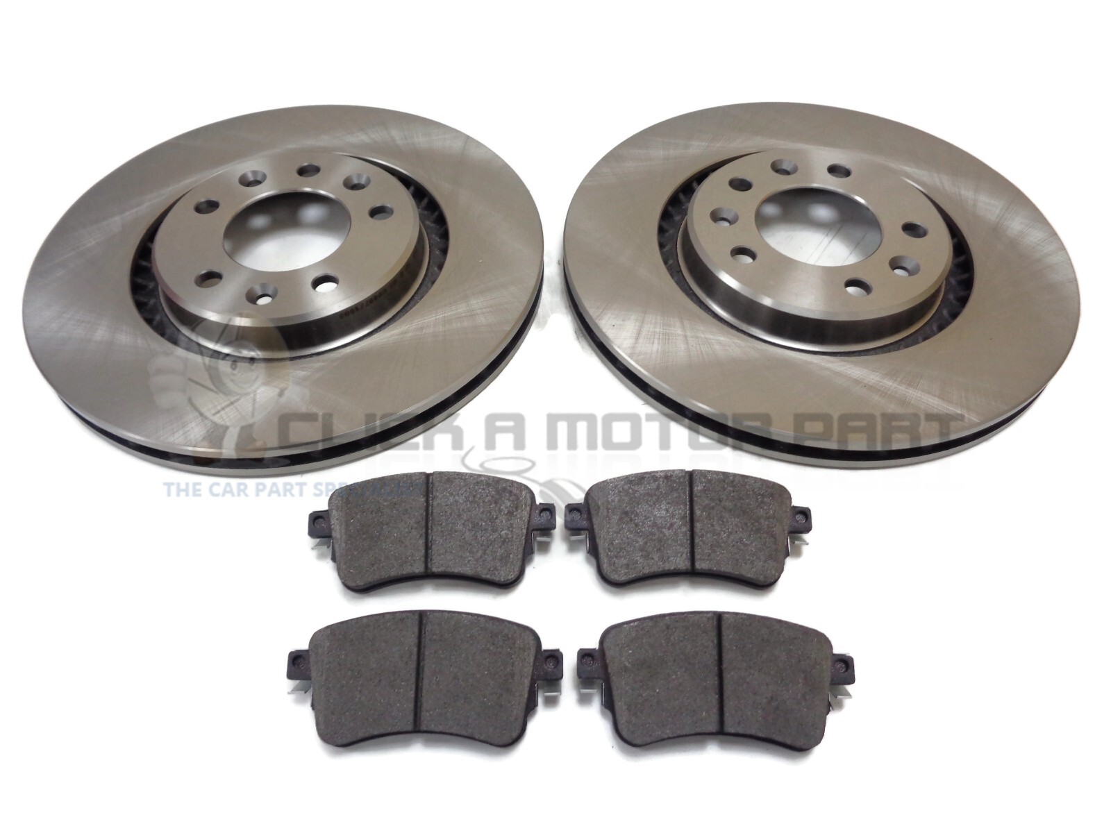 Rear 2 Brake Discs And Pads For Vauxhall Vivaro 1.5 2.0 19-23 (Vented Discs)