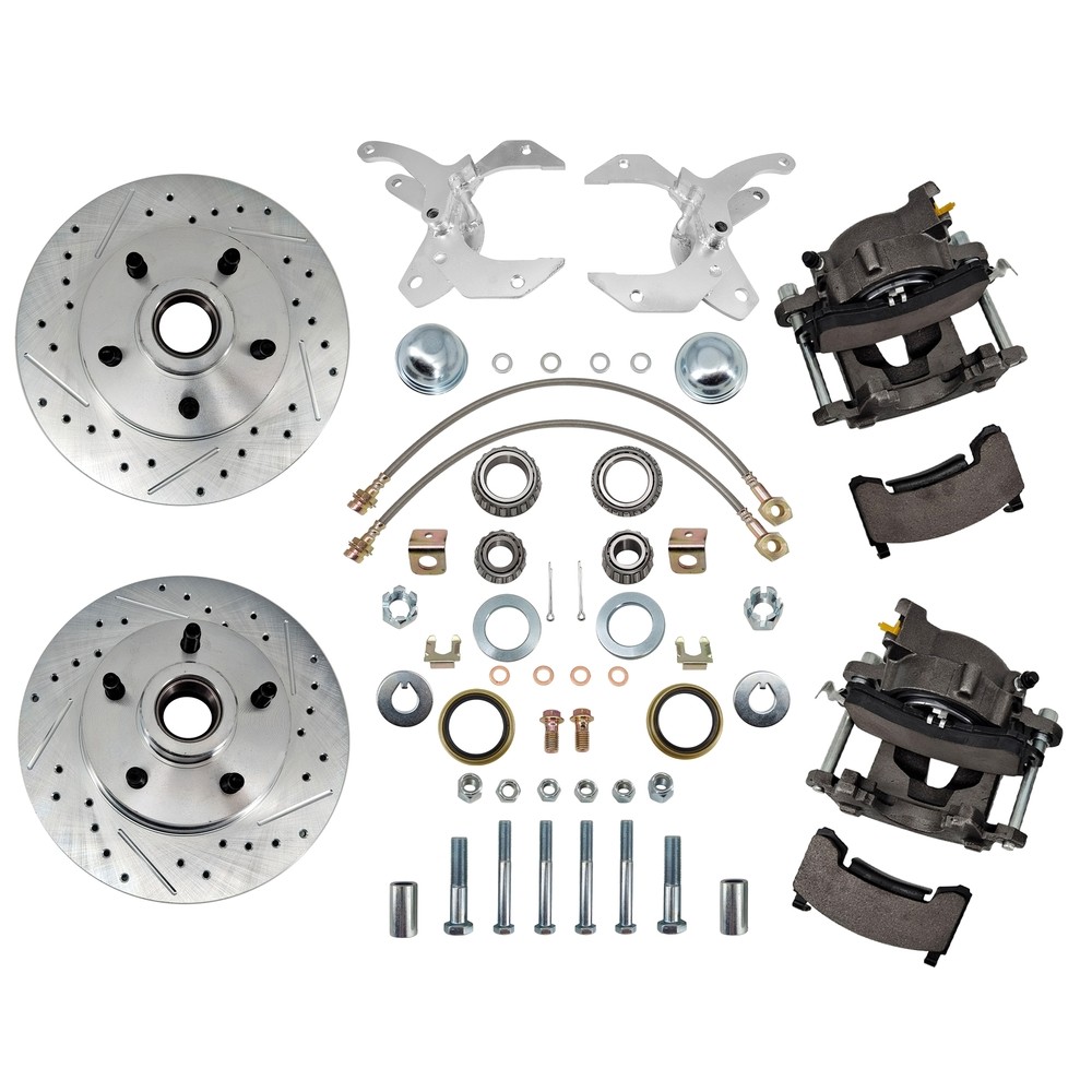 11 Inch Disc Brake Conversion Kit For 1954 1955-1957 Ford Farilane Victoria New