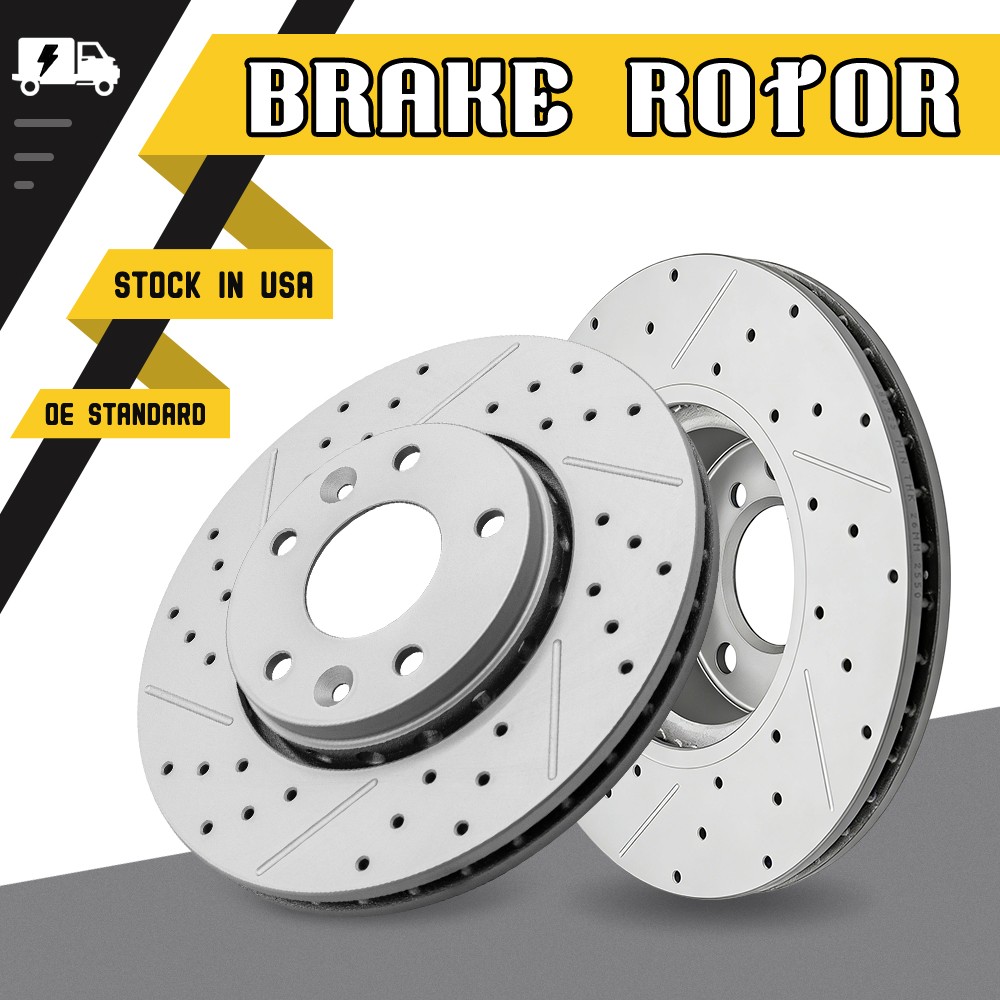 280mm Front Disc Brake Rotors for 2020 2021 2022 – 2025 Nissan Sentra Kicks