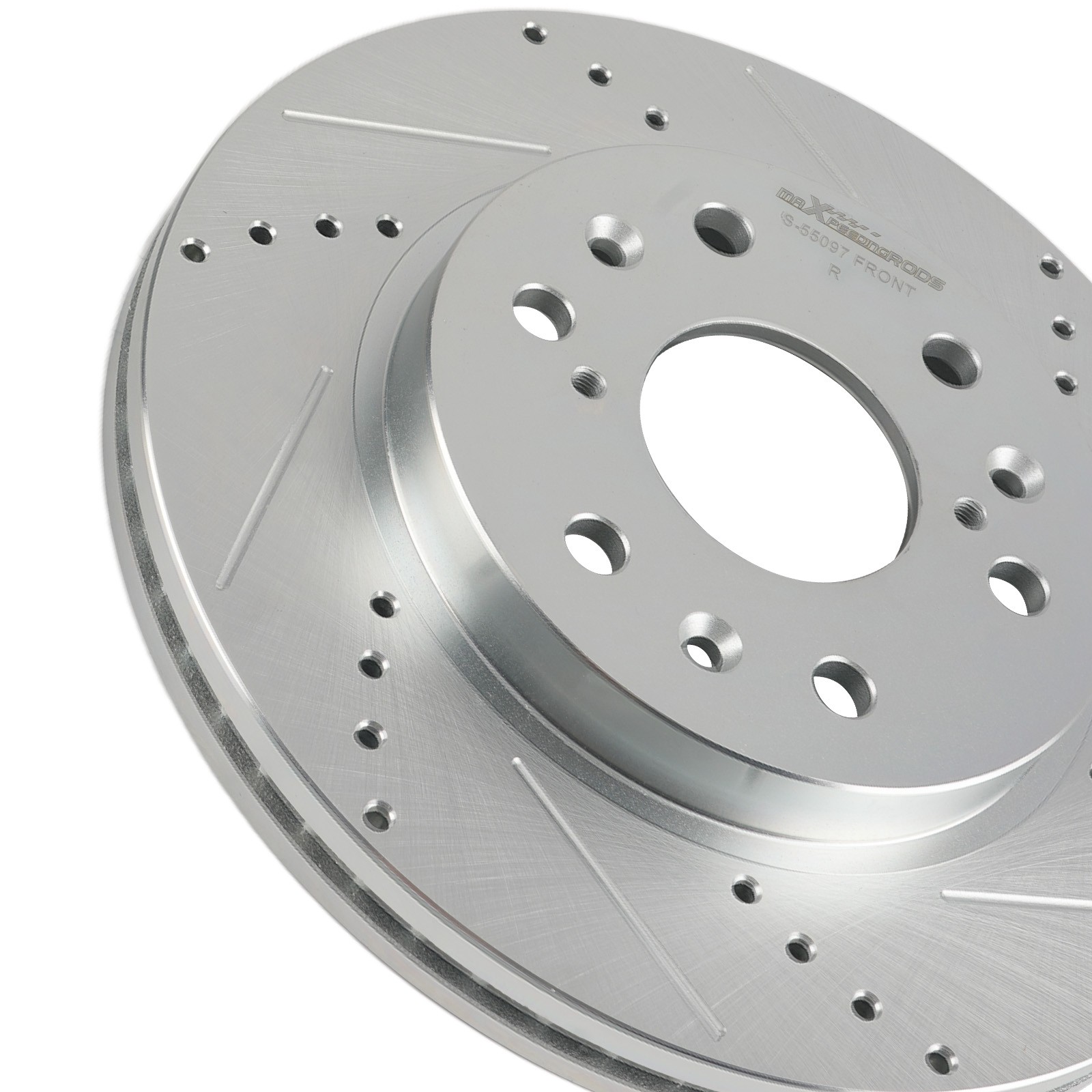 330mm Front Drilled & Slotted Brake Rotor for Chevrolet Suburban 1500 2007-2014