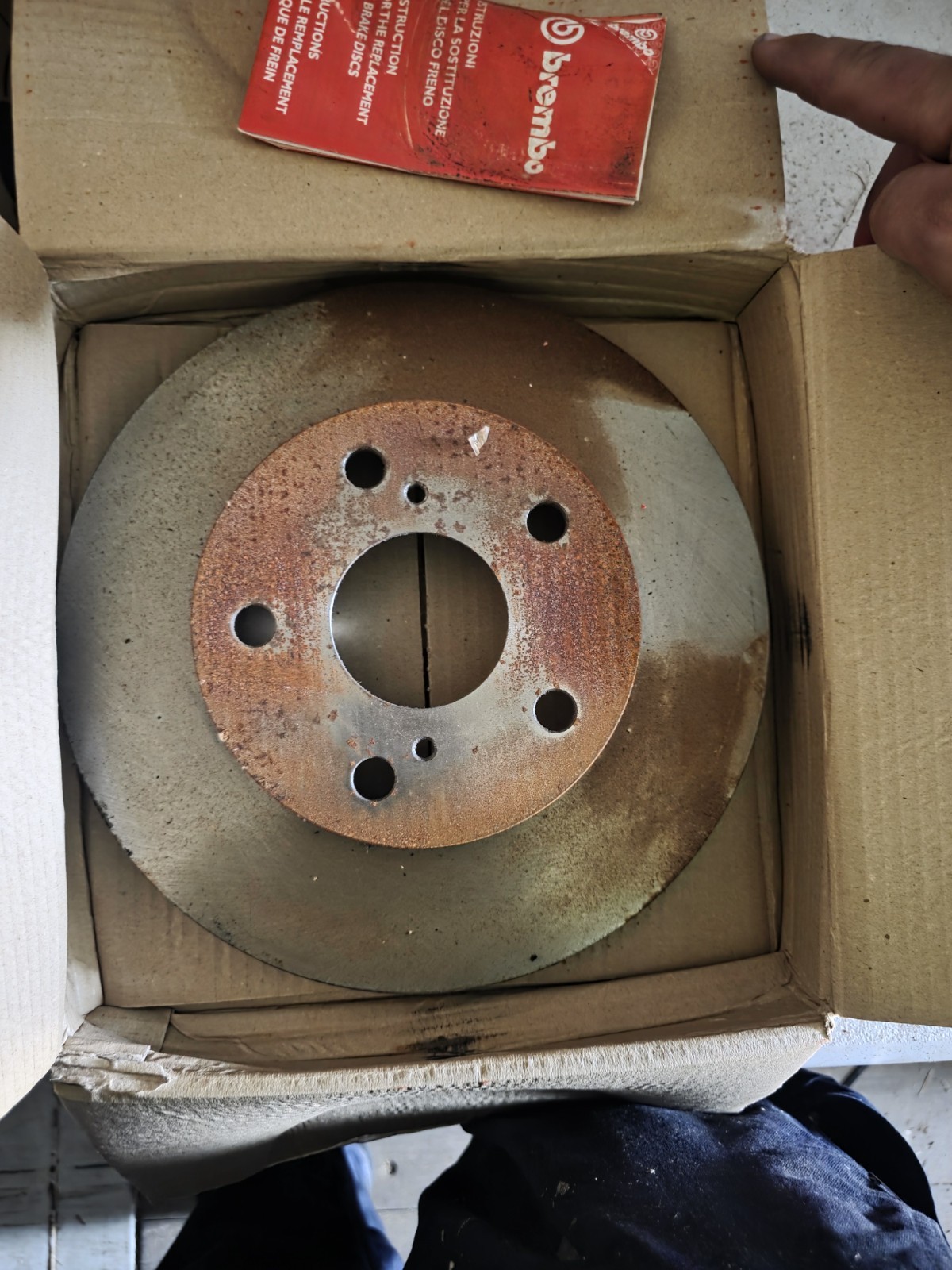 Front Disc Brake Rotor Brembo fits 1991-1996 Toyota Previa 09.5916.10 Ref. 96218