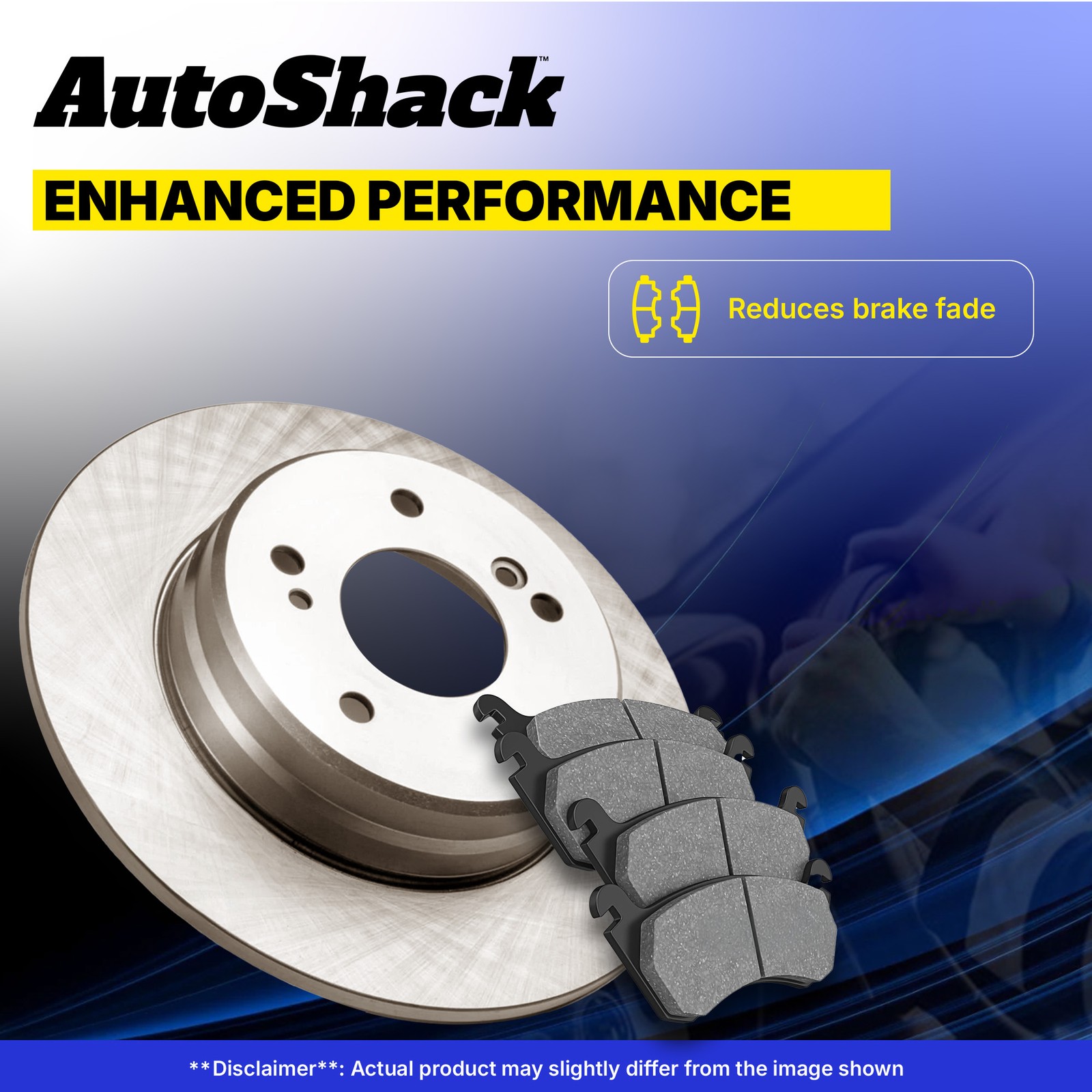 Front Brake Rotors & Pads for 1993-1997 Toyota Corolla 1993-1997 Geo Prizm 1.6L