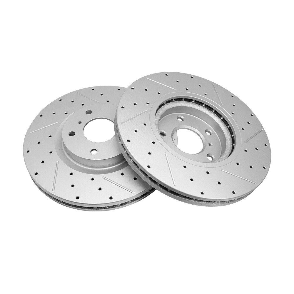 Front & Rear Drilled Brake Rotors For Nissan Murano INFINITI M37 QX70 M56 Q70L