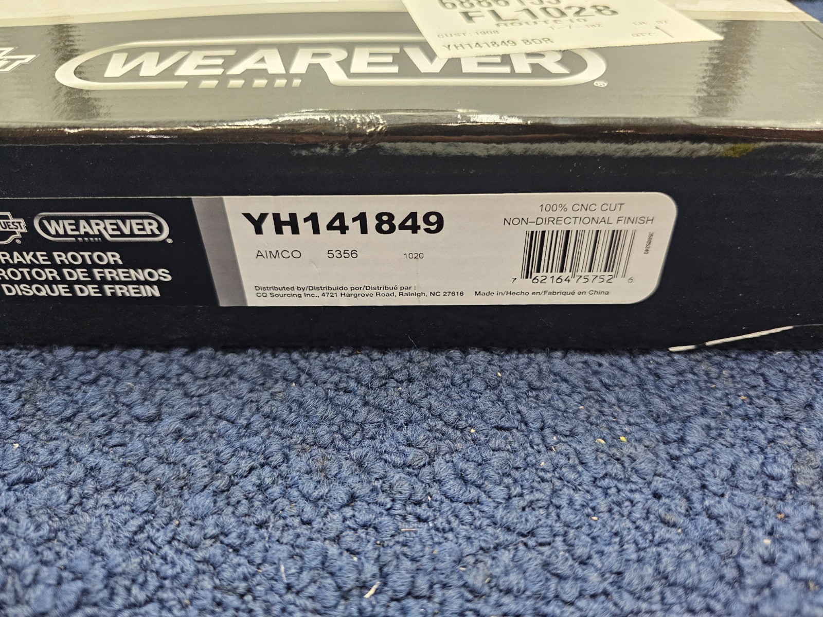(QTY 2) YH141849 Disc Brake Rotor For Select 93-04 Chrysler Dodge Eagle Models