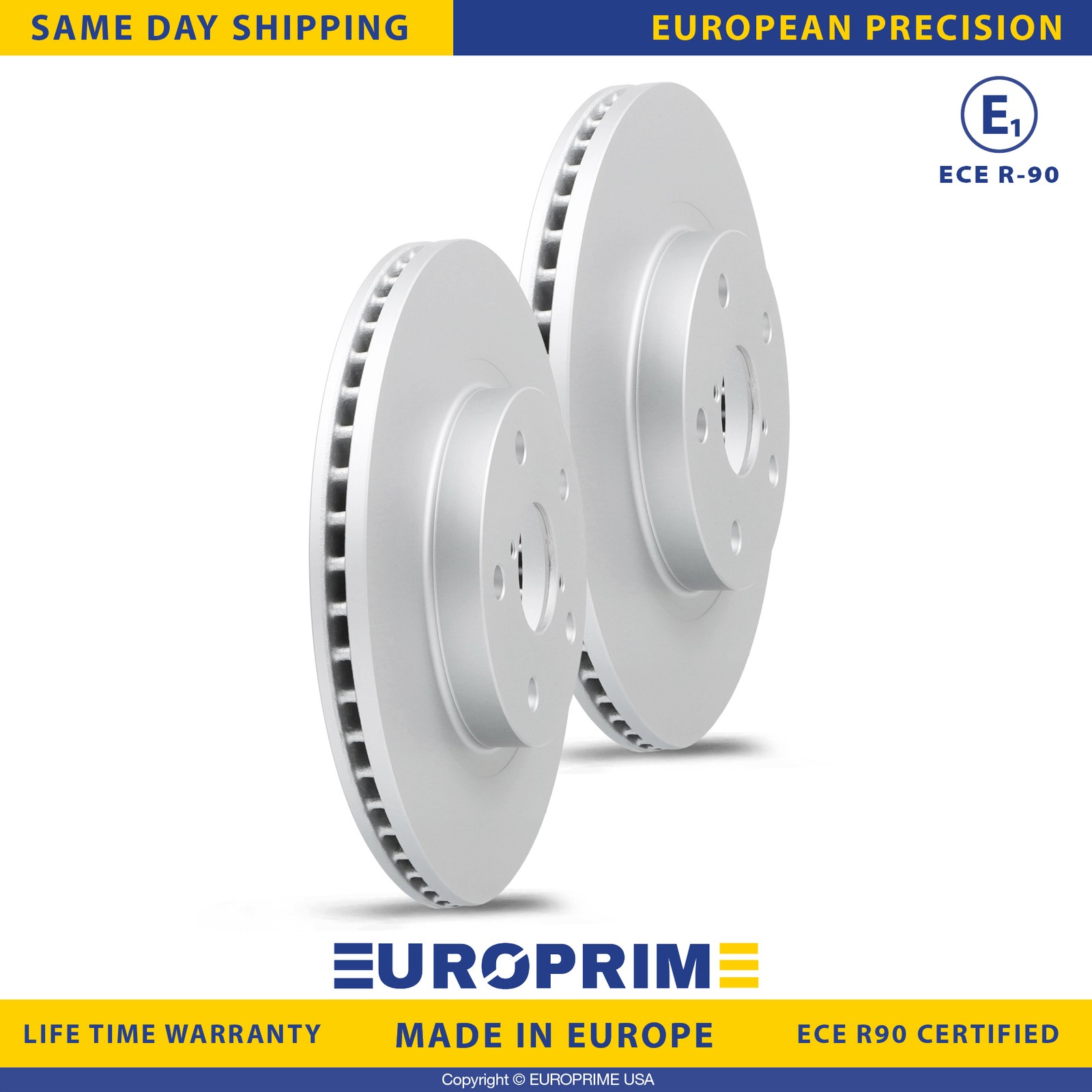 11.56 inch Front Brake Rotors Set for 19-21 Subaru Forester H4 2.5L Replacement