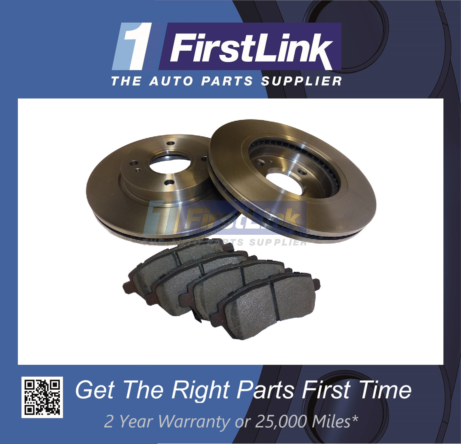 FOR FORD FIESTA MK7 08-17 FRONT BRAKE DISCS VENTED AND & PADS OEM QUALITY 258mm