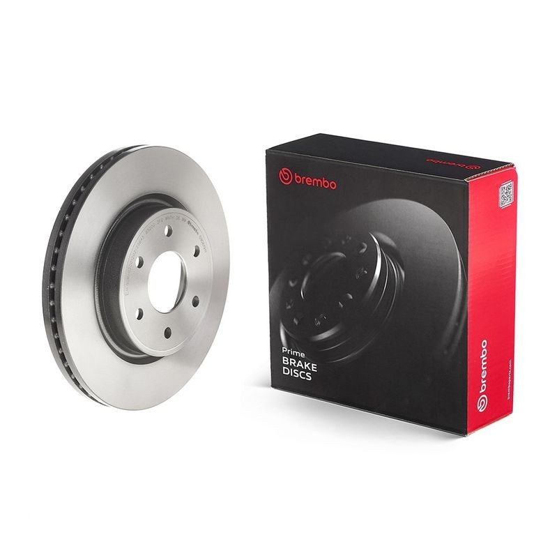 1x Brembo 09.D619.11 Front Vented Brake Discs Fits Nissan Renault Alaskan Navara