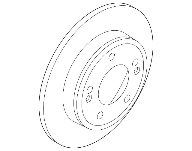 Genuine Kia 2017-2022 Niro EV Cadenza Rotor 58411-D4650