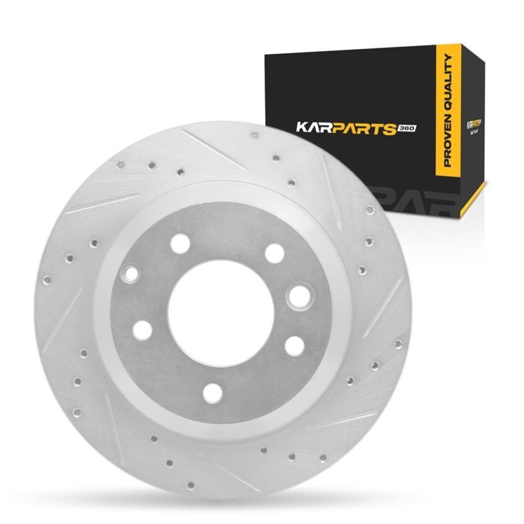 For Porsche Cayenne 2003-2006 Brake Rotor | 330 mm. / 12.99 in. Outside Diameter