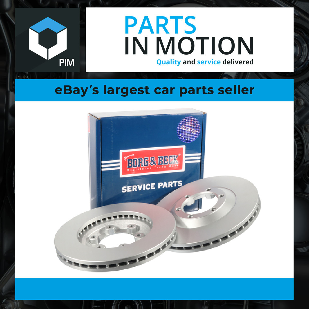 2x Brake Discs Pair Vented fits ISUZU RODEO Mk1 2.5D Front 02 to 12 280mm Set