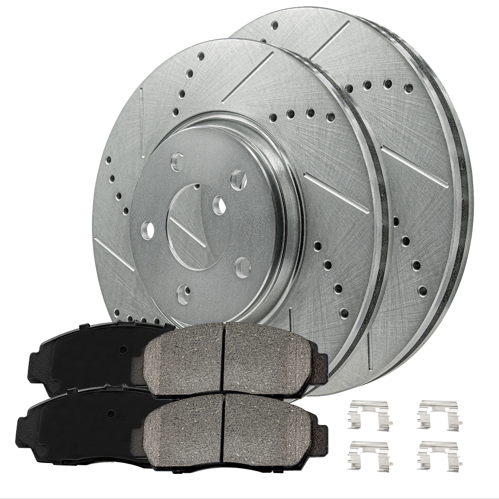 Rear Brake Kit Rotors + Ceramic Pads for Hyundai Tucson 2005-2009 Notes