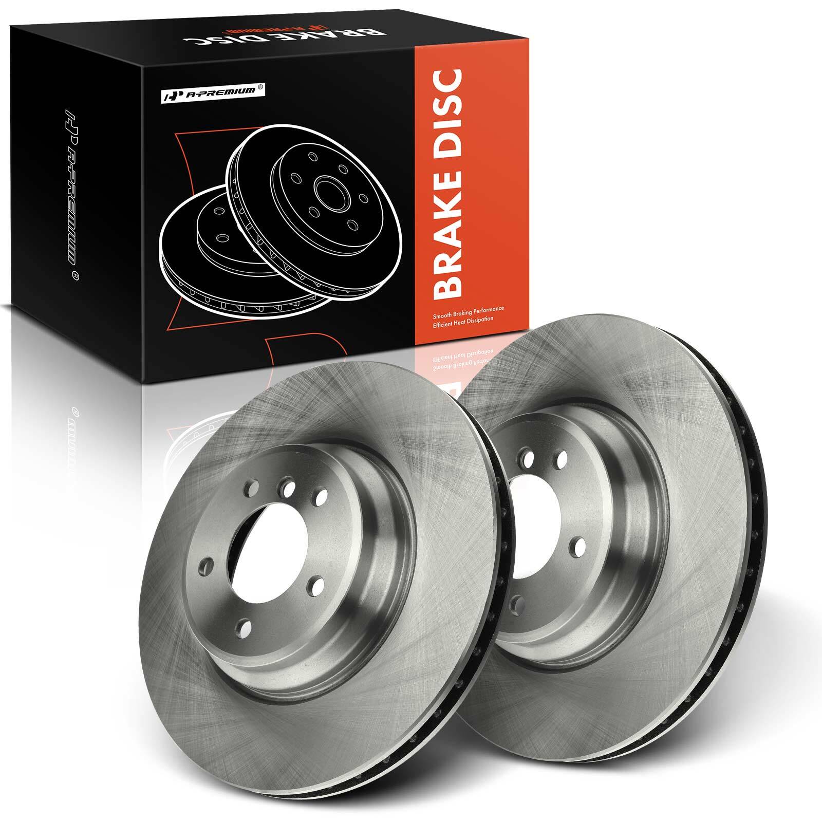A-Premium Front Side Disc Brake Rotor for Mercedes-Benz C230 C250 C300 SLK250