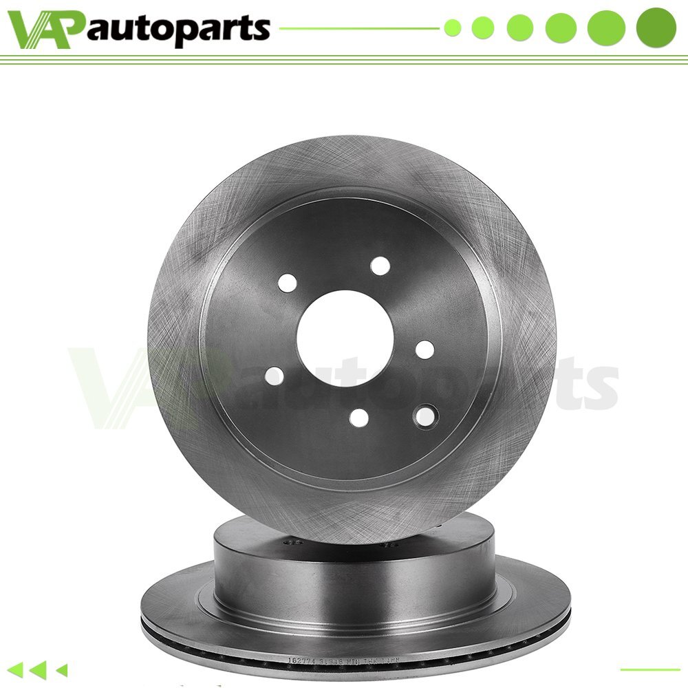 Rear Discs Brake Rotors Vented For Infiniti FX35 Nissan Murano 3.5L 2003-2012