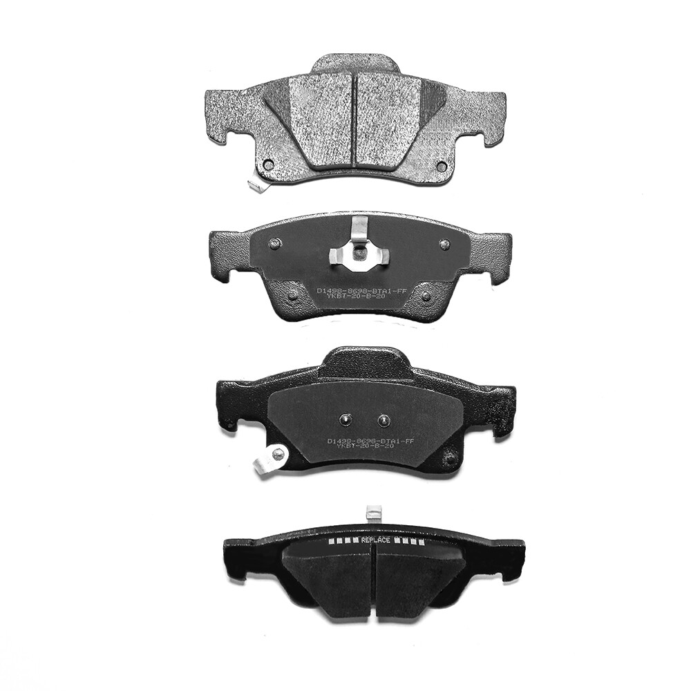 Front Rear Disc Brake Rotors Ceramic Pads For Dodge Durango Jeep Grand Cherokee