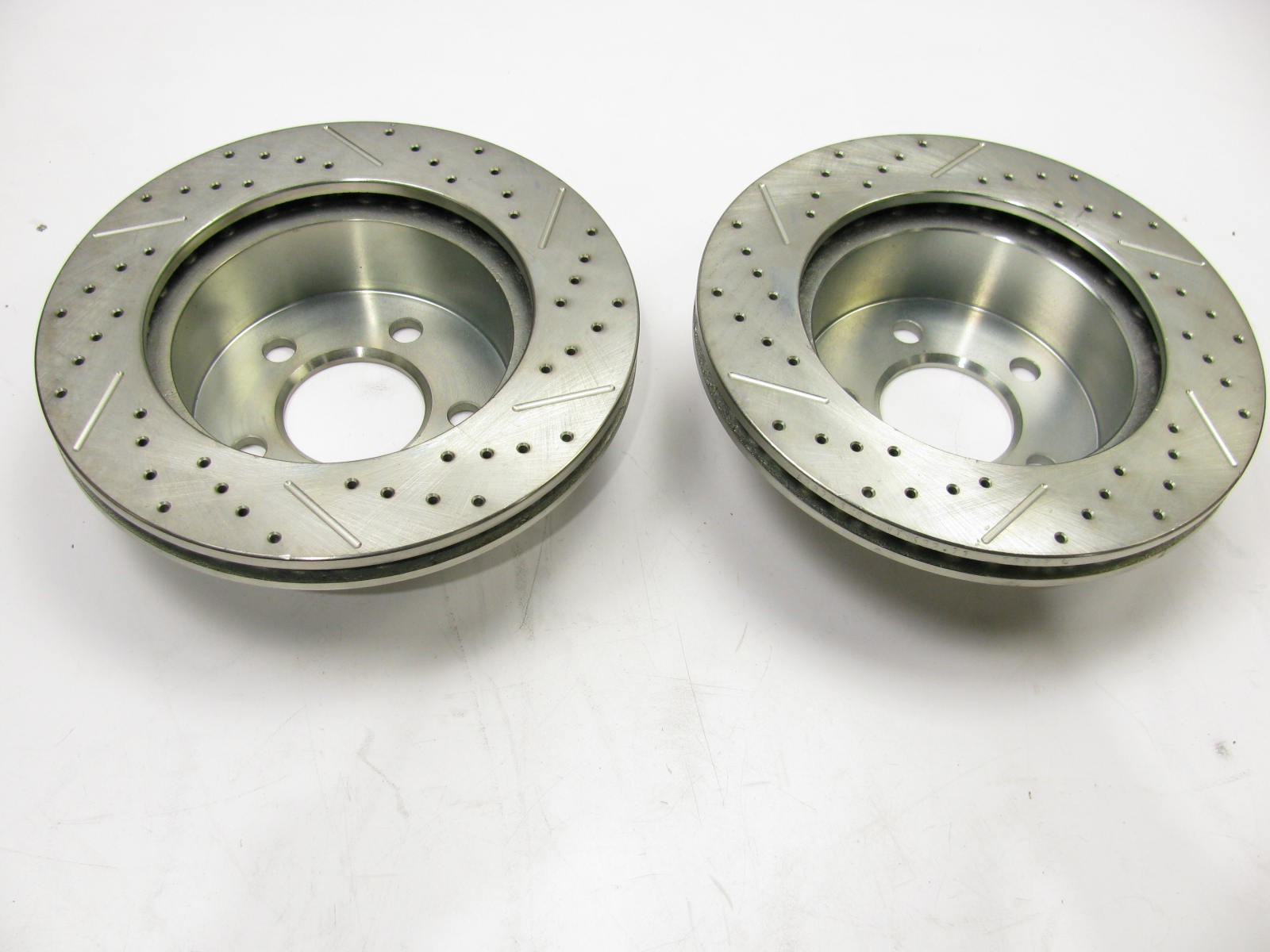(x2) Front Disc Brake Rotor Set-Drilled, Slotted AR8745