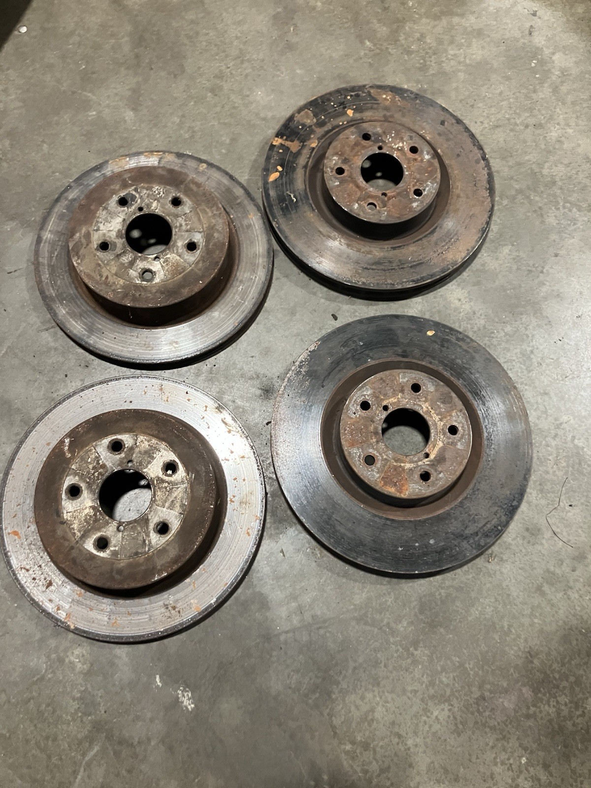 2006 Subaru STI Gold Brembo Caliper 5×114.3 Rotors