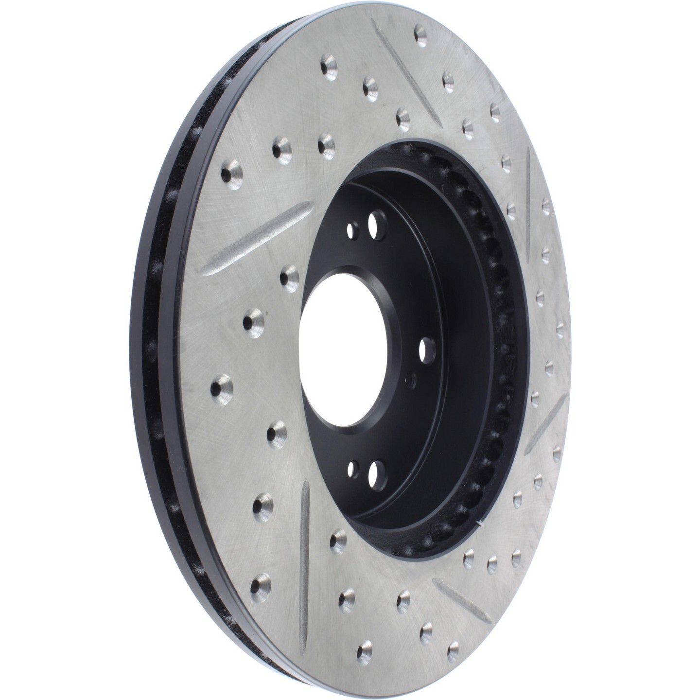 Front PAIR Stoptech Disc Brake Rotor for 2002-2006 Acura RSX (42458)