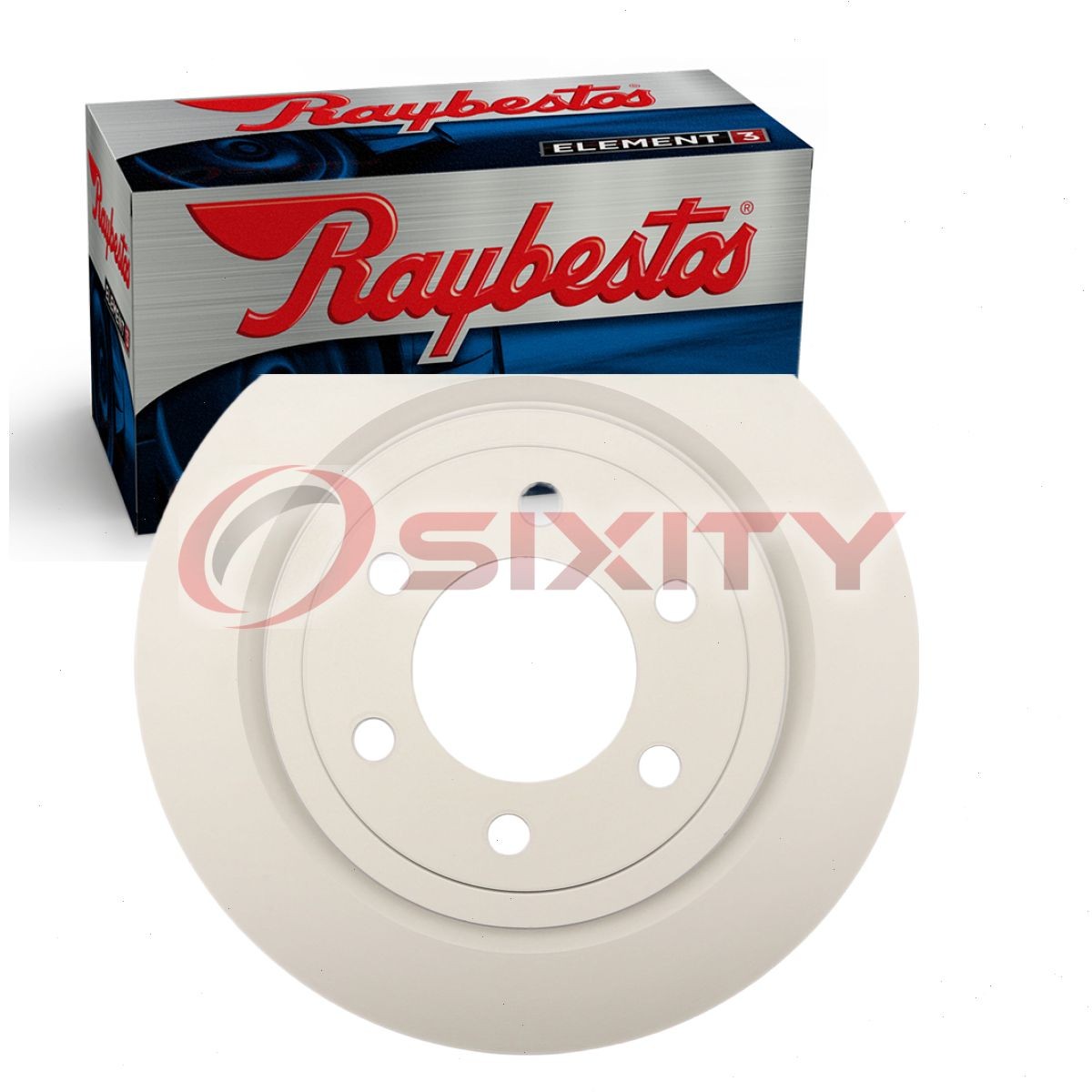 Raybestos Element3 682263FZN Disc Brake Rotor for YH637410P JL3Z2C026D pv