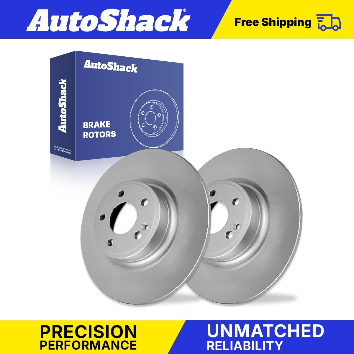 Rear Brake Rotors Pair for Mercedes-Benz, GLA250 2015-2020, AWD FWD L4 2.0L