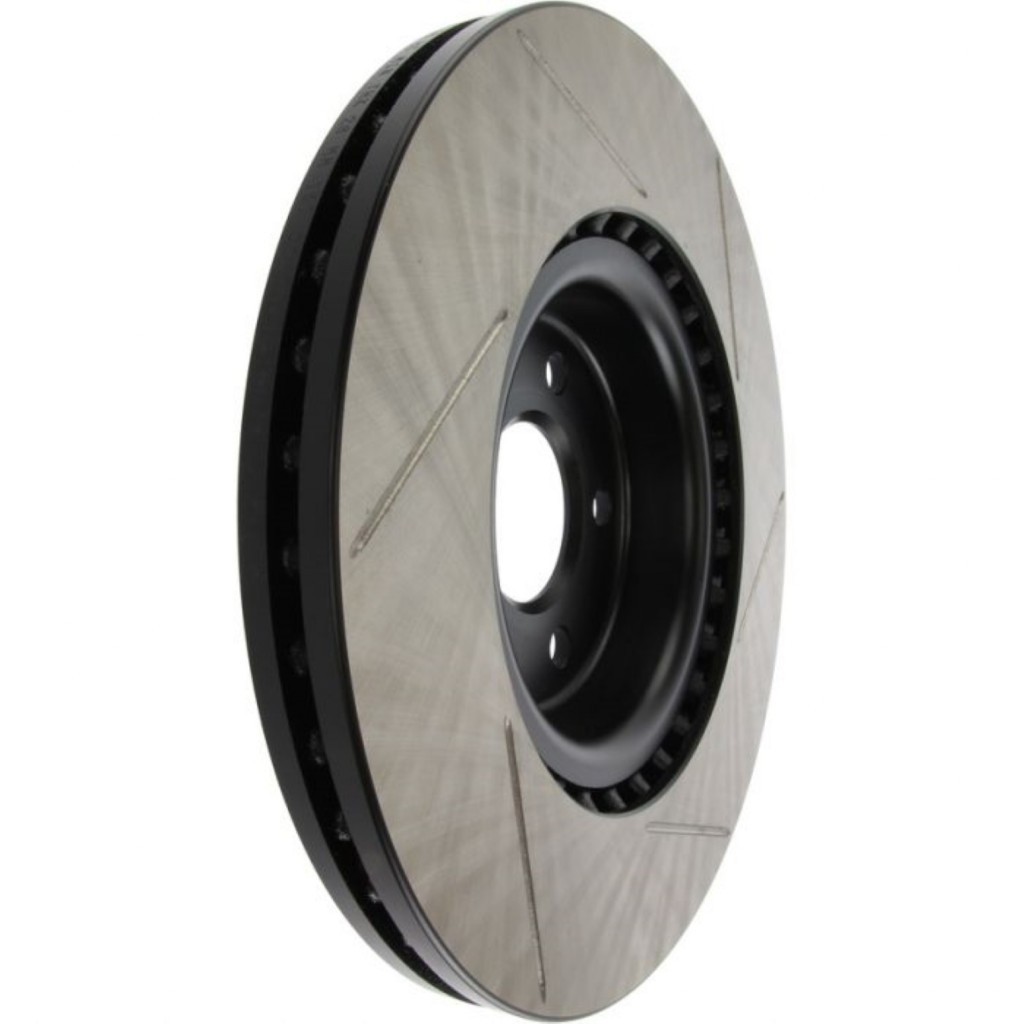 StopTech For Audi A5 Quattro 2016 Brake Rotor Slotted – Front Passenger Side