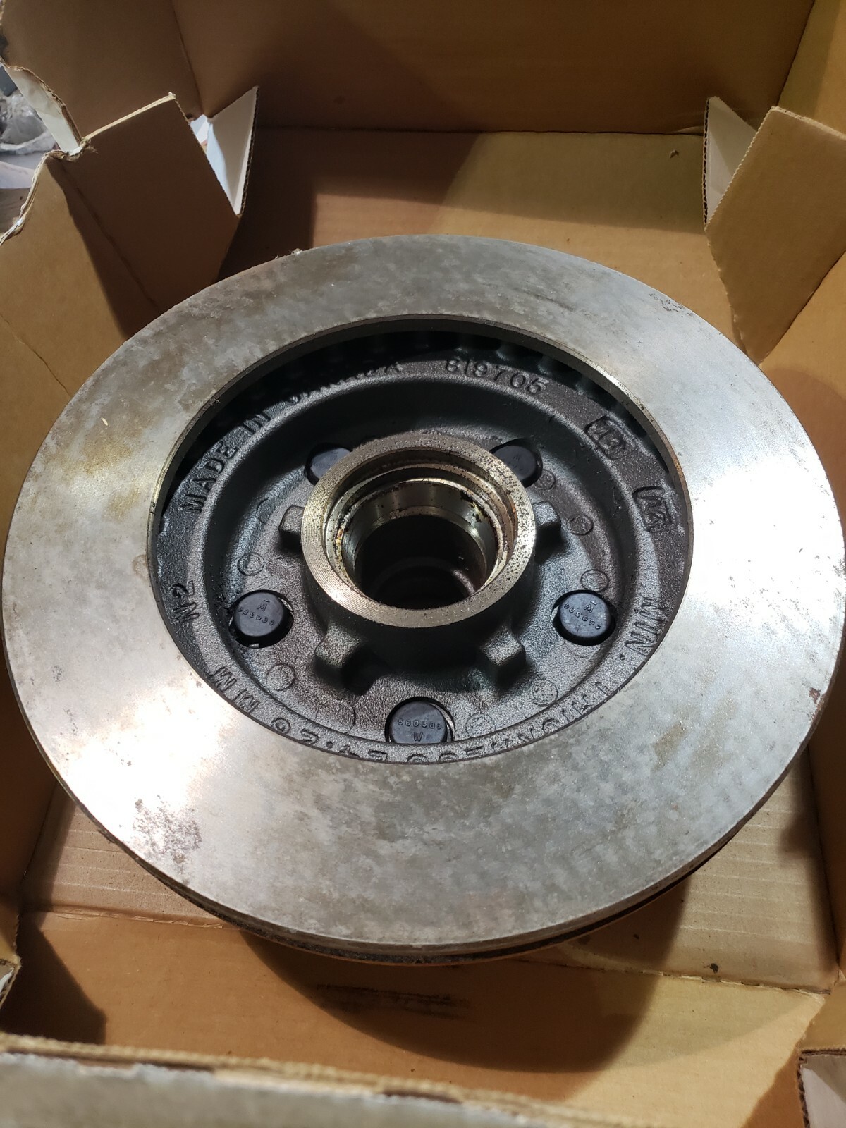 Euclid E-8397 Disc Brake Rotor Front Hub Rotor / 5038R
