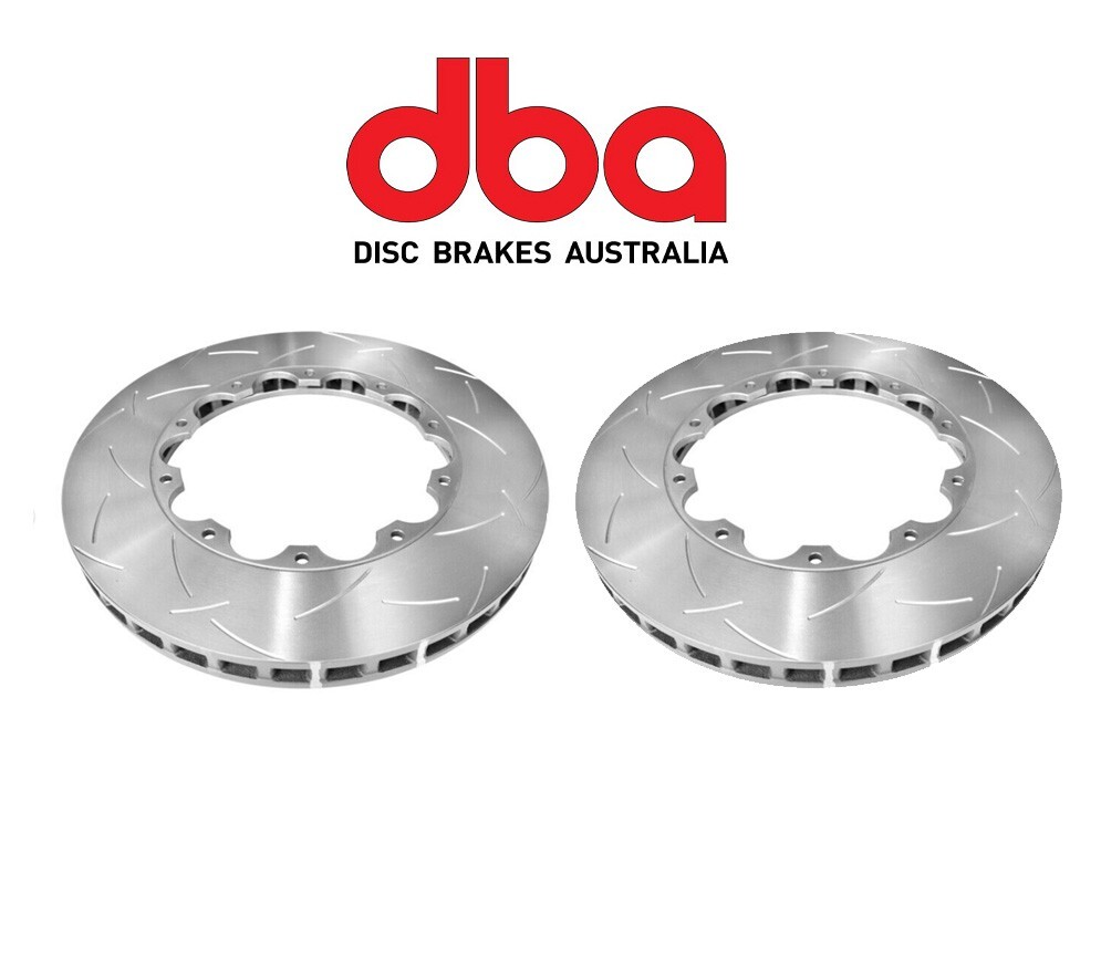 2 DBA 5000 Front Slotted Rotor Ring Challenger/Charger SRT8 Hellcat 6 Piston