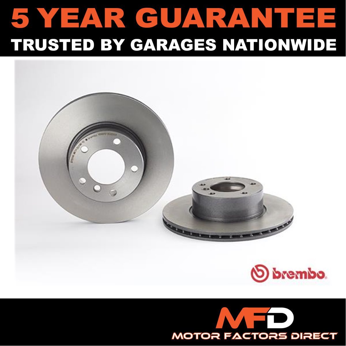 Fits BMW 5 Series 1995-2004 + Other Models MFD Front Brake Discs
