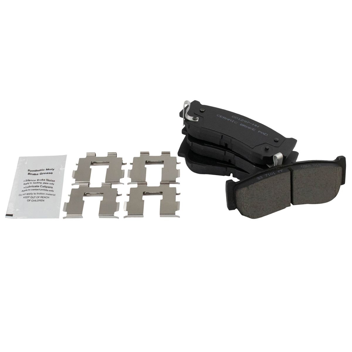 Rotor & Brake Pad Ceramic Front Rear Kit for 07-09 Hyundai Santa Fe
