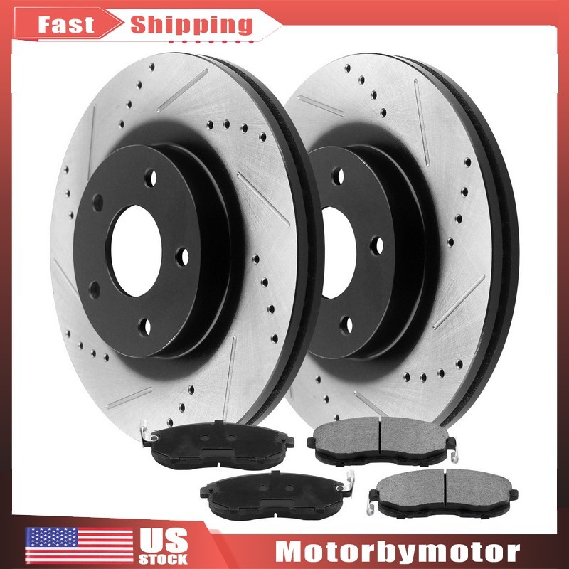 For Dual Piston Caliper Heavy Duty Brake Code BR3 BRG BRE Front 330mm Kit