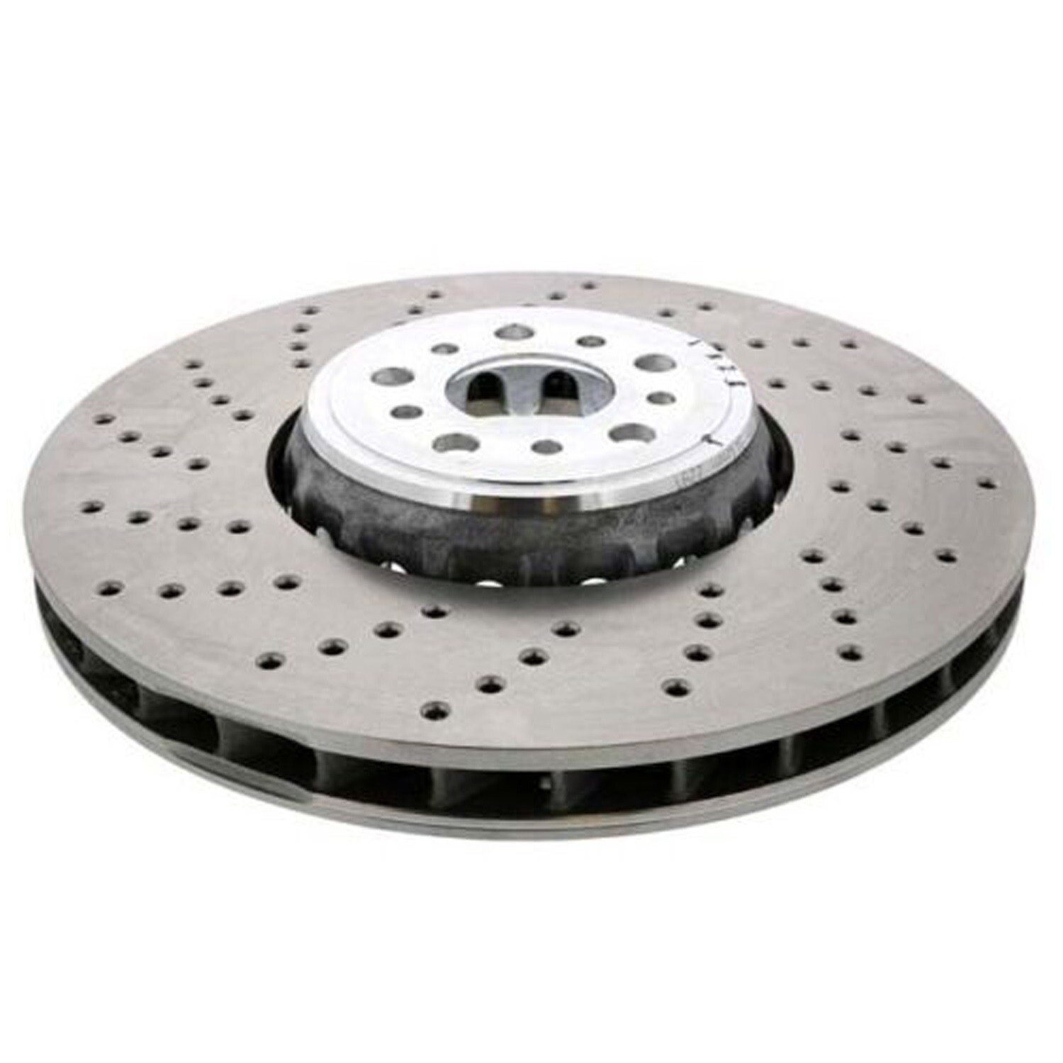 SHW Performance Front Driver Left 395mm Drilled Brake Disc Rotor for BMW F85 F86