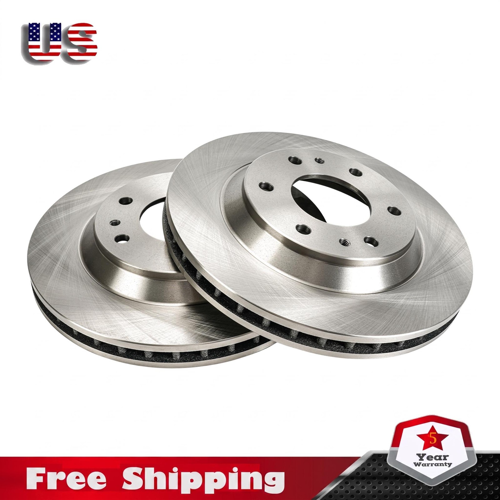 2x Front Disc Brake Rotor – 55069 Fits 2002-2005 Chevy Trailblazer 8180606640