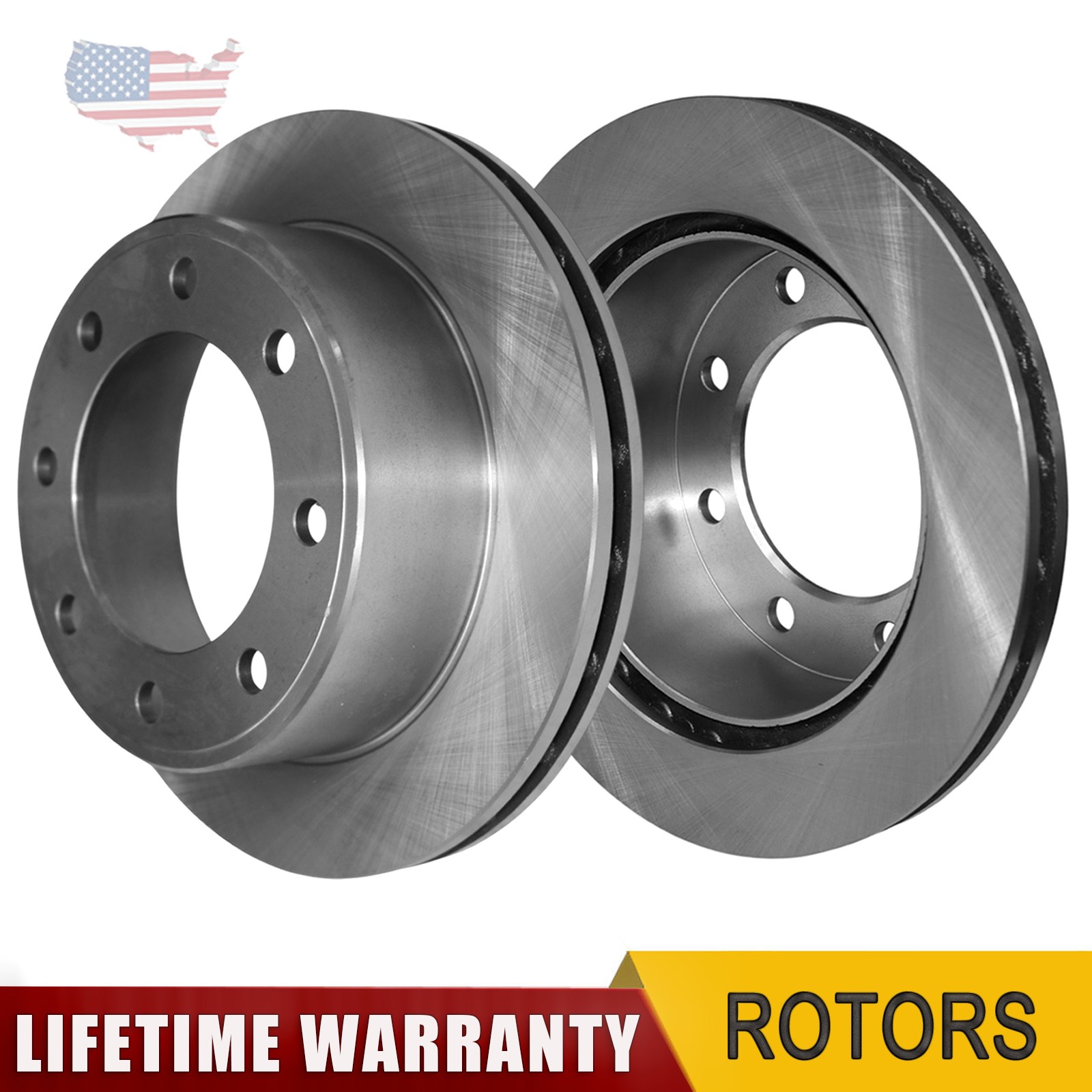 326mm Rear Disc Brake Rotors for Ford F-250 F-350 Super Duty 1999-2004 Excursion