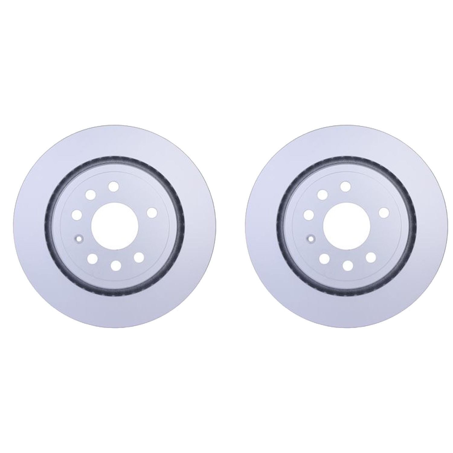 Hella Pair Set of Rear Vented 292mm Disc Brake Rotors For Saab 9-3 9-3X