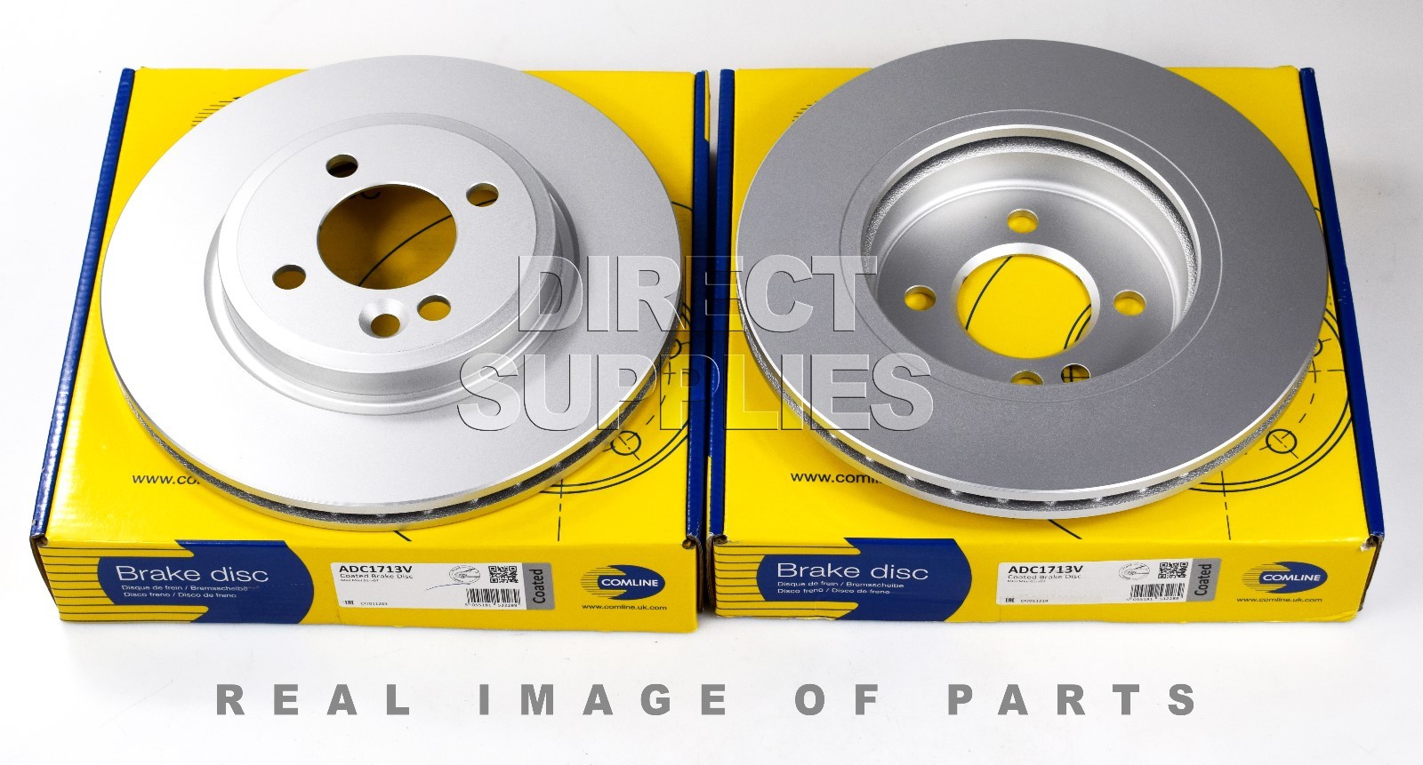 2X FRONT AXLE BRAKE DISCS FOR MINI (R50, R53) (R52) 2001 – 2004 COMLINE ADC1713V