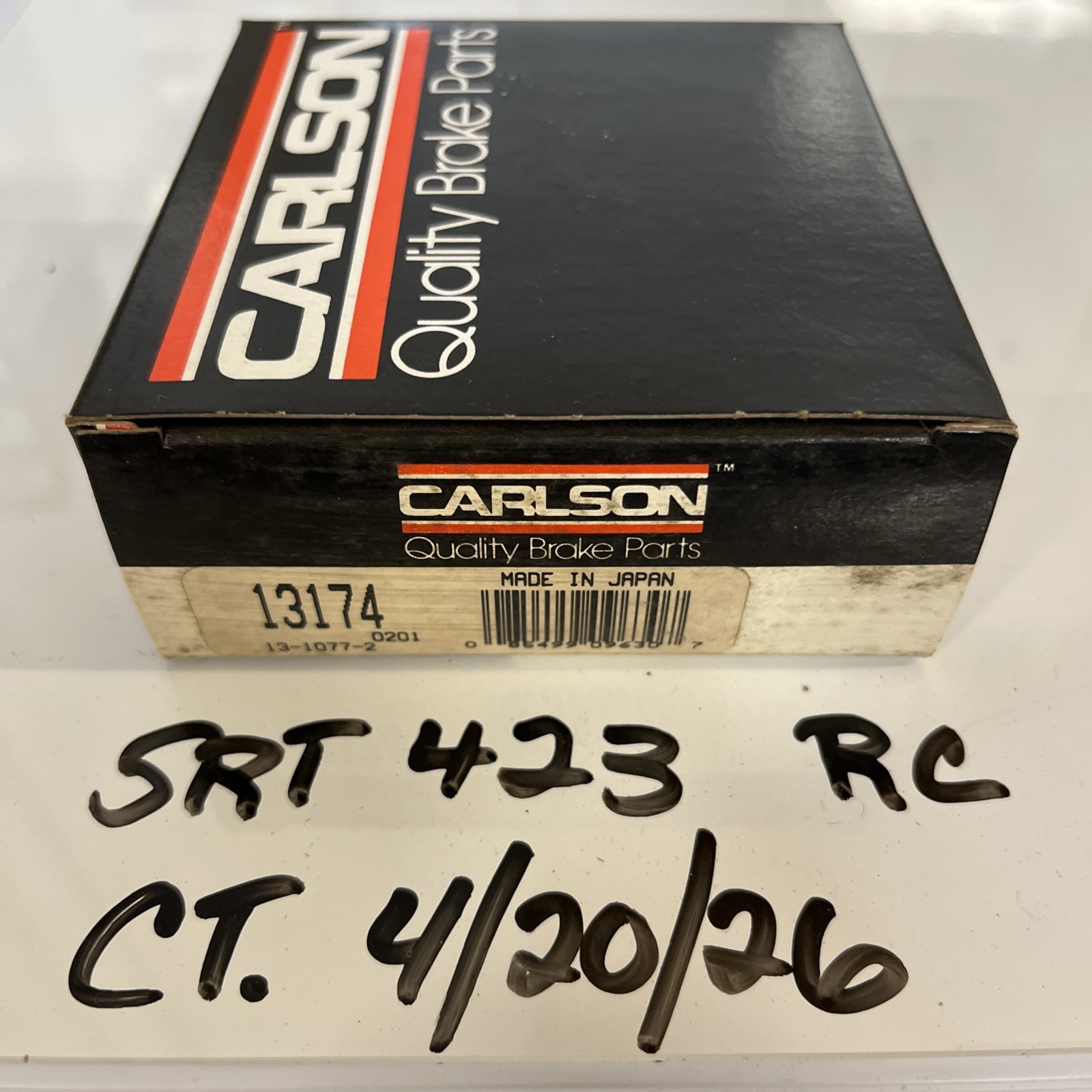 Carlson 13174 Disc Brake Hardware Kit For 83-93 Camry Celica Corolla ES250