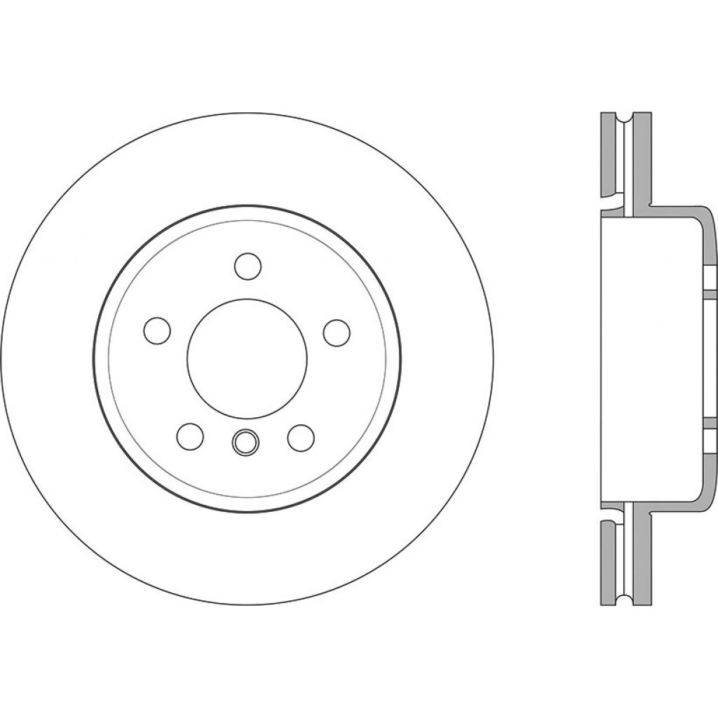 StopTech For BMW ActiveHybrid 3 2013-2015 Brake Rotor Sport Slotted Driver Side