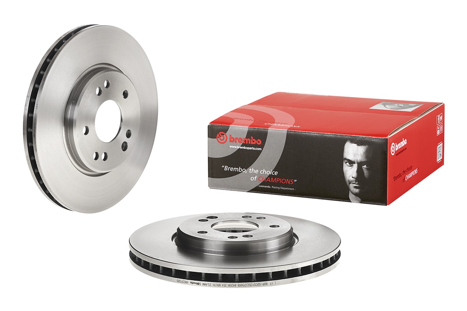 Brembo Front Left or Right 300mm Vented Disc Brake Rotor For Mercedes-Benz R129