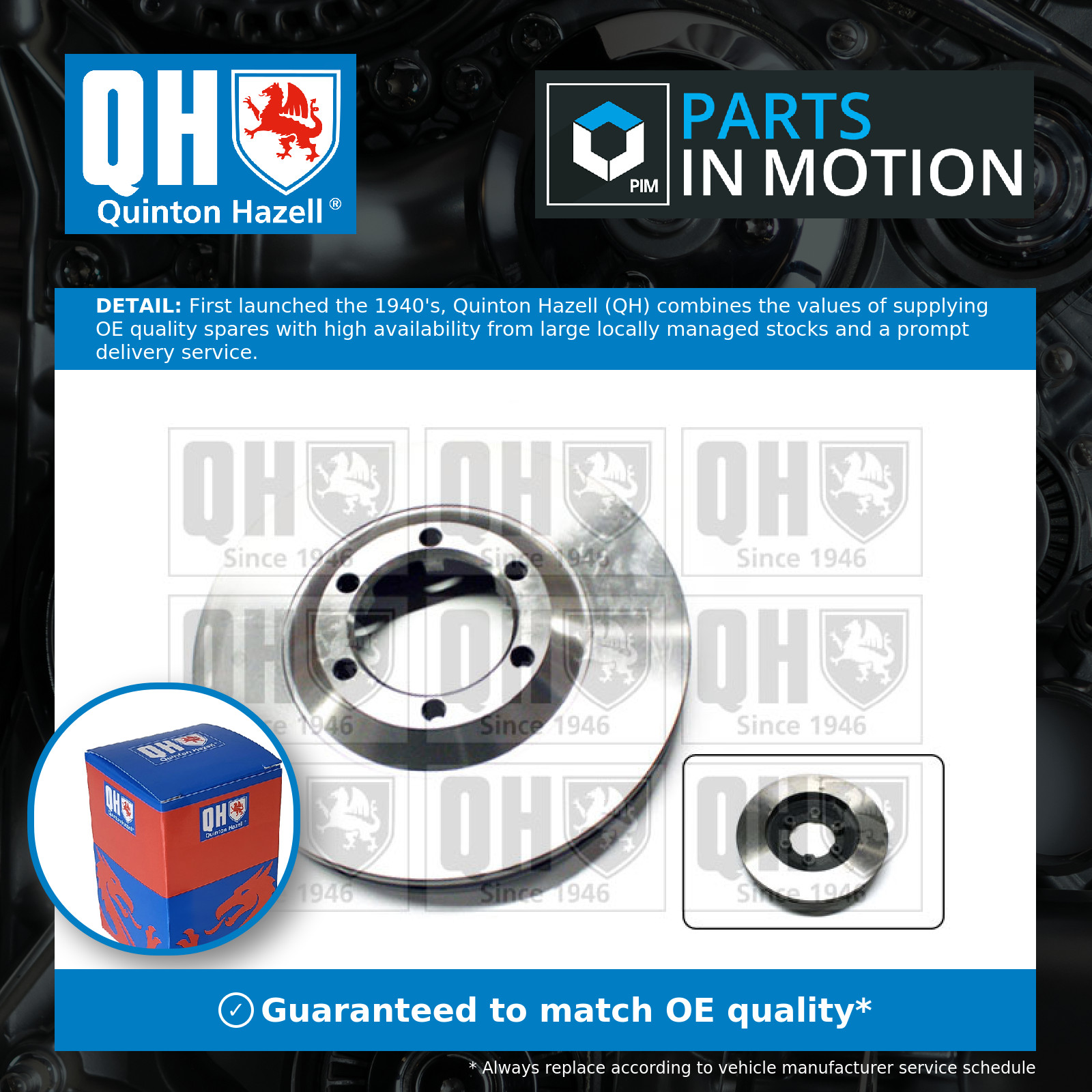 2x Brake Discs Pair Vented fits ISUZU RODEO Mk1 2.5D Front 02 to 12 280mm Set QH