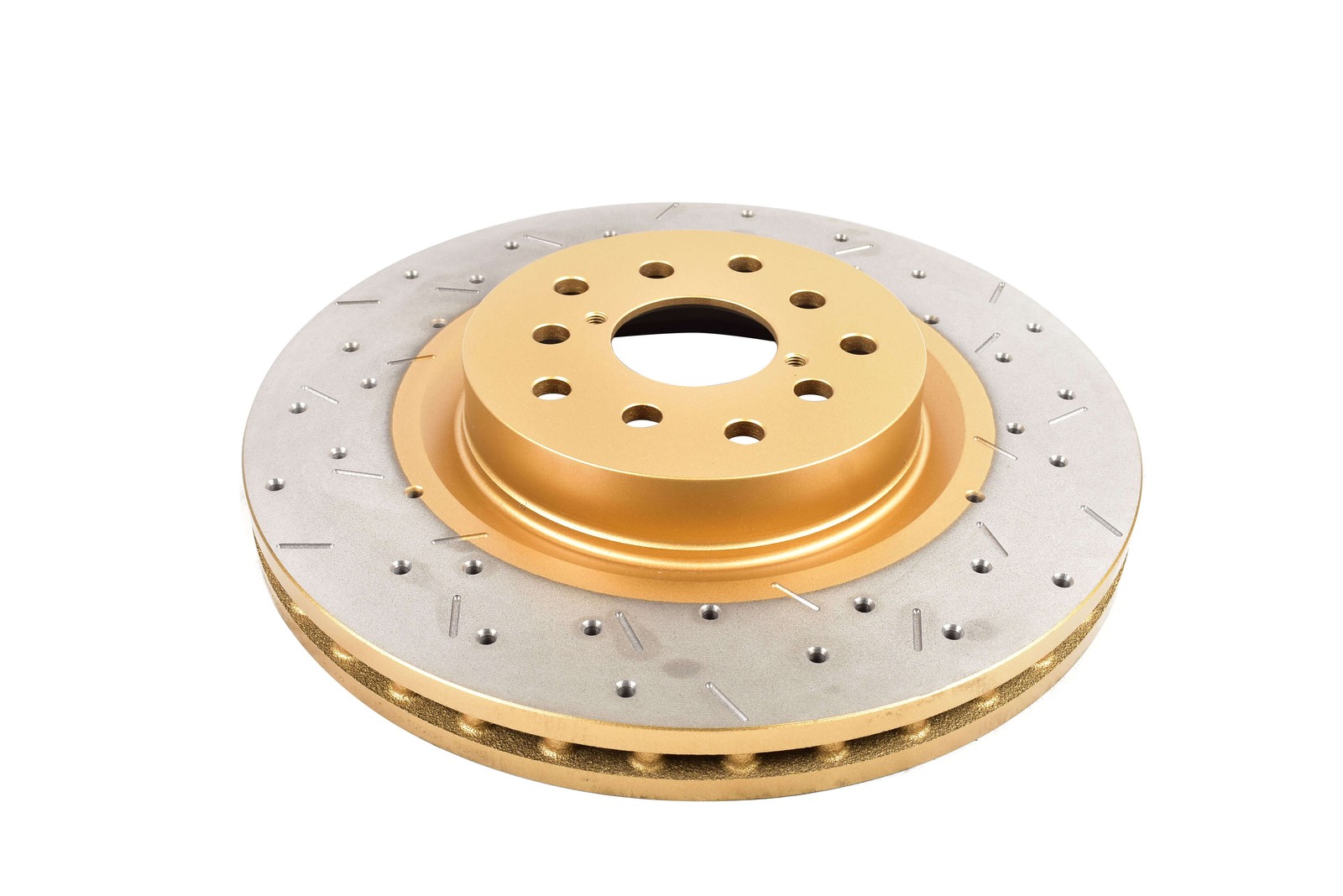DBA for 05-08 Subaru Legacy GT Front Drilled & Slotted 4000 Series Rotor
